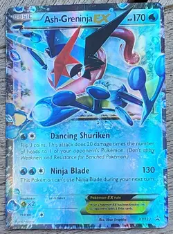 Pokemon TCG Ash-Greninja EX XY133 Blackstar Promo 2016 - Image 1