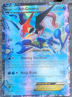 Pokemon TCG Ash-Greninja EX XY133 Blackstar Promo 2016 - Image 2