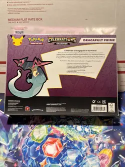 Pokemon TCG Celebrations Collection: Dragapult Prime Box (POK80938) 820650809385 - Image 2