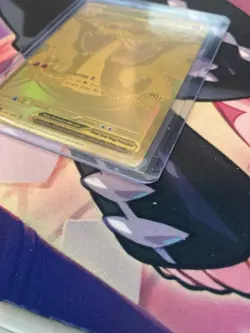 Pokemon Mega Charizard Ex 130 Gold Secret Rare Phantasmal Flames - Image 3