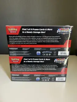 Pokemon Prismatic Evolutions Surprise box - Lot of 2 boxes. Brand New Sealed - Image 2
