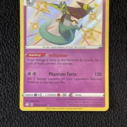 Pokemon TCG Dragapult Shining Fates SV062/SV122 Holo Shiny Holo Rare - Image 3