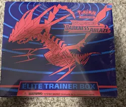 Darkness Ablaze Elite Trainer Box ETB Sword And Shield Pokemon Factory Sealed - Image 1