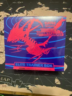 Darkness Ablaze Elite Trainer Box ETB Sword And Shield Pokemon Factory Sealed - Image 1