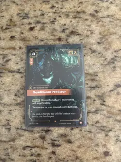Riftbound Origins Deadbloom Predator Epic Foil 161/298 - Image 1