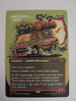 Howlsquad Heavy Borderless NM/M MTG Aetherdrift Magic the Gathering - Image 1