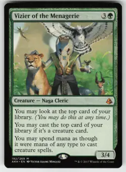 MTG Vizier of the Menagerie M Amonkhet 192 LP - Image 1