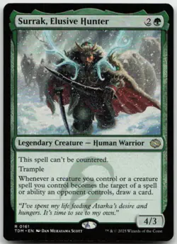 MTG Surrak, Elusive Hunter R Tarkir: Dragonstorm 161 LP - Image 1