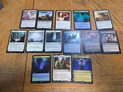 Huge Foil Regular Magic The Gathering Lot Unmarked Grave Damn Wrath Of God - Image 1