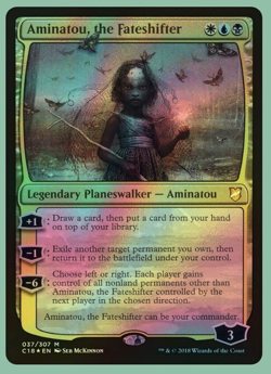 mtg magic Aminatou, the Fateshifter FOIL ENGLISH la faconneuse de destin - Image 1