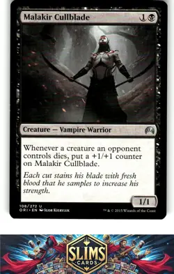 Magic the Gathering MTG Magic Origins Malakir Cullblade #108 Buy 2 Get 1 - Image 1