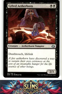 Magic the Gathering MTG Aether Revolt Gifted Aetherborn #61 Buy 2 Get 1 - Image 1