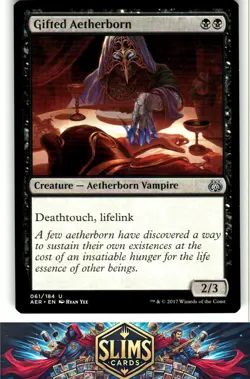 Magic the Gathering MTG Aether Revolt Gifted Aetherborn #61 Buy 2 Get 1 - Image 1