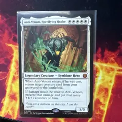 Anti-Venom, Horrifying Healer #0244 (Borderless) MTG Spider-Man Regular - NM/M - Image 1