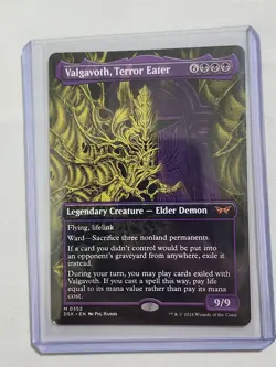 Magic: The Gathering TCG - Valgavoth, Terror Eater (Showcase Full Art) Near Mint - Image 1