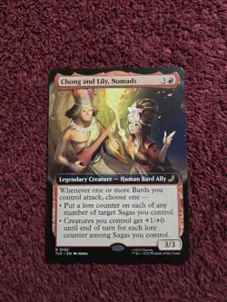MTG Chong And Lily Nomads 1092 Regular Extended Art Avatar The Last Air Bender - Image 1