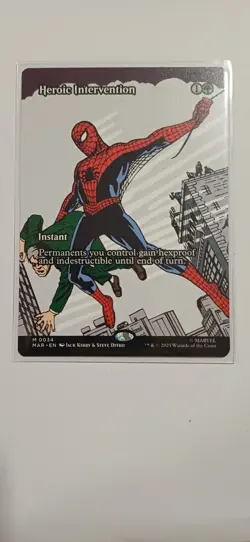 Heroic Intervention | Borderless | MTG | SPM | Near Mint | English EN - Image 1