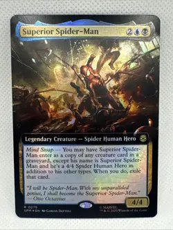 MTG - NM - Superior Spider-Man (Extended Art) Marvel's Spider-Man Foil - Image 1