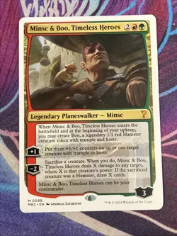 Minsc & Boo, Timeless Heroes (x1 White Border) MTG The List - Mystery Booster 2 - Image 1