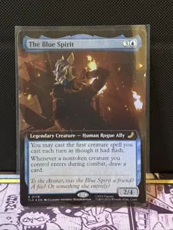 The Blue Spirit - Avatar: The Last Airbender (Extended Art) Foil Rare #178 - Image 1