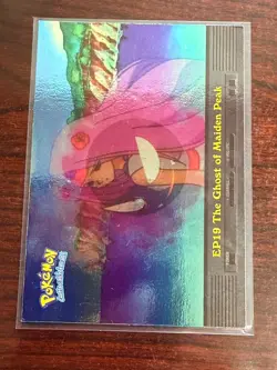 Topps Pokemon Tv Animation Series 2 EP19 The Ghost of Maiden Peak Holo - Image 1