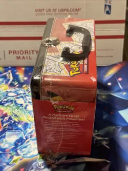 Pokemon Celebrations 25th Anniversary Collectors Chest Lunch Box Tin Sealed - Image 2