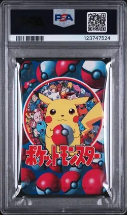 PSA 10 GEM MINT 1998 POKEMON TELEVI-KUN CARD METAPOD BUTTERFREE CATERPIE - Image 2