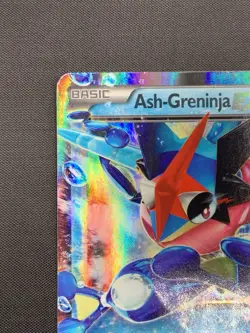 Pokemon TCG Ash-Greninja EX XY Black Star Promo XY133 Holo Card TCG Regular Size - Image 2