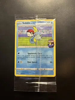 ⚽ SEALED Sobble On The Ball 005/005 Futsal Soccer UK Promo Mint Pokemon UK 🥅 - Image 1