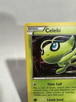Celebi XY187 Holo Black Star Promo Pokemon Card 2017 TCG - Image 2