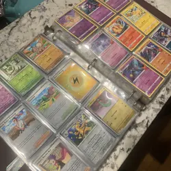 Pokemon Card Binder Collection TCG Cards 450+ cards - Image 1