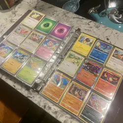 Pokemon Card Binder Collection TCG Cards 450+ cards - Image 2