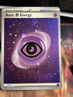 COSMOS HOLO - Pokemon ENGLISH - 151 - Psychic Energy - SVE 005 - 5 Swirls - Image 1