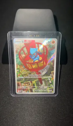 Pokemon TCG Riolu Illustration 010 Black Star Promo Mega Evolution English NM - Image 2