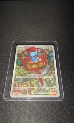 Pokemon TCG Riolu Illustration 010 Black Star Promo Mega Evolution English NM - Image 3