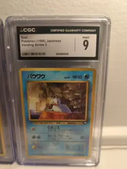 Pokemon TCG Vending Series 2 Graded Card Lot, Seel + Max Revive, Both CGC Mint 9 - Image 5
