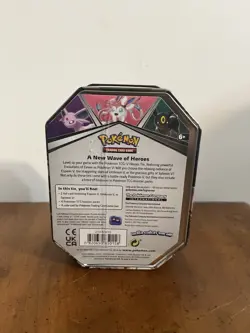 Pokemon TCG V Heroes Tin Umbreon V Sealed Brand New Factory Sealed - Image 2