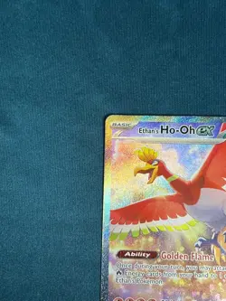 Pokemon TCG Ethan's Ho-Oh 230/182 Destined Rivals SV10 Special Illustration Rare - Image 3