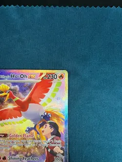 Pokemon TCG Ethan's Ho-Oh 230/182 Destined Rivals SV10 Special Illustration Rare - Image 4