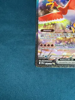 Pokemon TCG Ethan's Ho-Oh 230/182 Destined Rivals SV10 Special Illustration Rare - Image 5