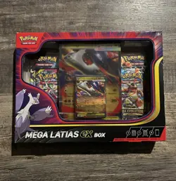 Pokemon TCG Mega Evolution Mega Latias EX Collection Box And Booster Bundle Lot - Image 4