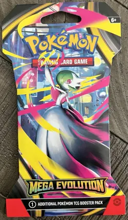 Pokemon TCG Mega Evolution Sleeved Booster Pack Full Art Set Of 4 New 2025 - Image 4
