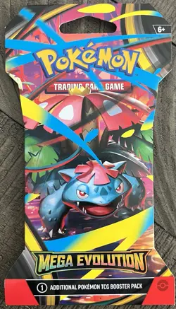 Pokemon TCG Mega Evolution Sleeved Booster Pack Full Art Set Of 4 New 2025 - Image 5