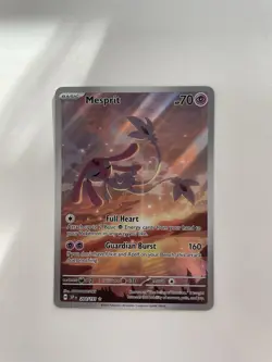 Mesprit 204/191 Pokemon TCG SV Surging Sparks Illustration Rare Card NM - Image 1