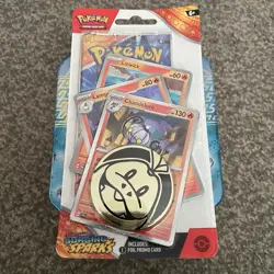 Pokemon TCG Surging Sparks Chandelure Evolution Blister Pack Sealed - Image 1