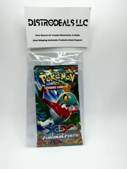 Pokemon XY Furious Fists Booster Pack - Hawlucha (FACTORY SEALED) - Image 1