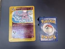 Pokemon Card Holo Espeon 6/12 Aquapolis Box Topper Jumbo Holo Card - Image 1