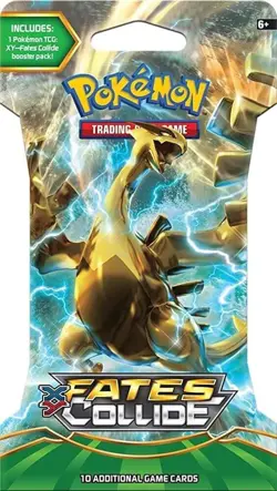 Pokemon XY Fates Collide SLEEVED Booster Pack [Random Pack Artwork] - Image 1