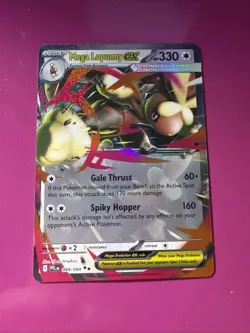 Mega Lopunny EX 084/094 Full Art NM/M Phantasmal Flames Pokemon Card - Image 1