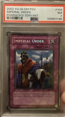 Imperial Order PSV-104 Pharaoh's Servant-Unlimited Edition Unlimited for sale online - Image 1
